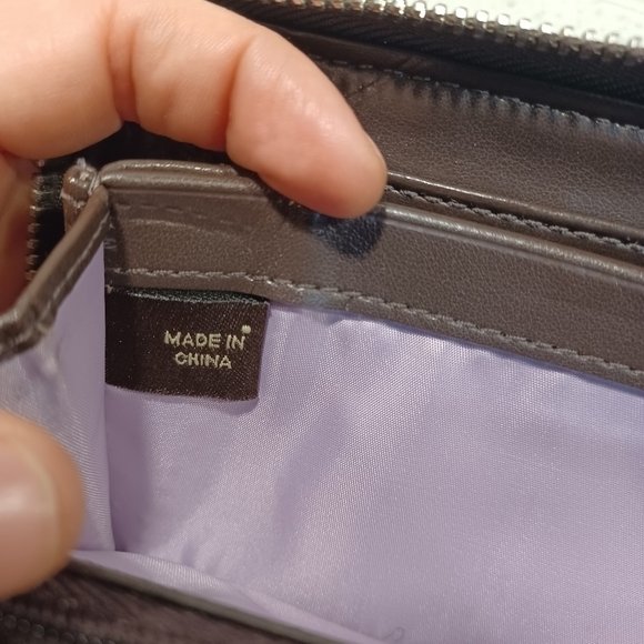 COACH Terry Cloth wallet - Picture 8 of 10